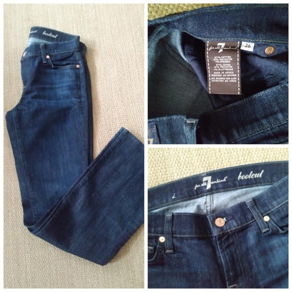 7 For All Mankind Denim - NWOT 7 For All Mankind Jeans Size 26 Dark Blue